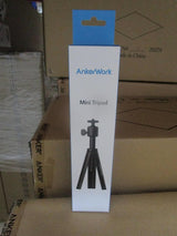 Ankerwork Mini Tripod by Anker, Camera Tripod, Tripod Stand for Webcam, Small Flexible Tripod