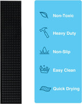17.5X3.5 Inches Long PVC Bar Rail Mat Non-Slip Serving Spill Mat (Pack of 2)
