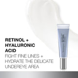 Neutrogena Retinol Eye Cream for Dark Circles, Rapid Wrinkle Repair, Daily Anti-Aging under Eye Cream with Retinol & Hyaluronic Acid to Fight Fine Lines, Wrinkles, & Dark Spots, 0.5 Fl. Oz