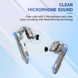 Wireless Gaming Earbuds Compatible with PS5/4, Meta Quest 3S/Quest 3/Quest 2, 25Ms Low-Latency, 2.4Ghz Bluetooth for Steam Deck, Switch, PC (USB-C Dongle Included) - Vega T1
