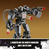 LEGO Marvel War Machine Mech Armor, Buildable Marvel Action Figure Toy for Kids with 3 Stud Shooters, Legendary Character from the MCU, Marvel Gift for Boys and Girls Aged 6 and Up, 76277