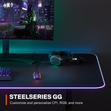 Steelseries Rival 5 Gaming Mouse with Prismsync RGB Lighting and 9 Programmable Buttons – FPS, MOBA, MMO, Battle Royale – 18,000 CPI Truemove Air Optical Sensor - Black