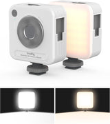 Smallrig P96 LED Video Light, Portable Camera Lights, 96 LED Beads for Photography Video Lighting, Rechargeable 2200Mah CRI 95+ 2700-6500K W 3 Cold Shoe