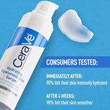 Cerave Hyaluronic Acid Serum for Face with Vitamin B5 and Ceramides, Hydrating Face Serum for Dry Skin, Fragrance Free, 1 Ounce