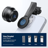 NEEWER 60Mm Telephoto Lens with 17Mm Thread Phone Lens Clip & 67Mm Filter Adapter Ring, 2X Magnification Compatible with Iphone Samsung, LS-41 PRO