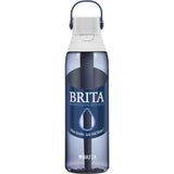 Brita Hard-Sided Plastic Premium Filtering Water Bottle, Bpa-Free, Reusable, Replaces 300 Plastic Water Bottles, Filter Lasts 2 Months or 40 Gallons, Includes 1 Filter, Night Sky - 26 Oz.