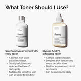 The Ordinary Glycolic Acid 7% Exfoliating Toner, Brightening and Smoothing Daily Toner for More Even-Looking Skin Tone