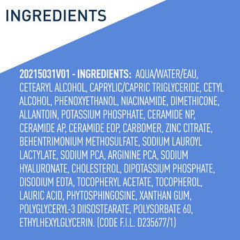 Cerave Baby Lotion, Gentle Baby Skin Care with Ceramides, Niacinamide & Vitamin E, Fragrance, Paraben, Dye & Phthalates Free, Lightweight Moisturizer, 16 Ounce