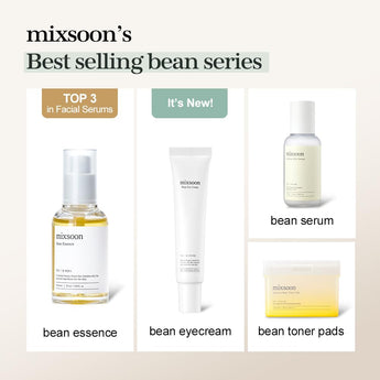 Mixsoon Bean Eye Cream Moisturizer with Mild Soothing Beans Korean Skin Care 0.67 Fl. Oz. / 20Ml