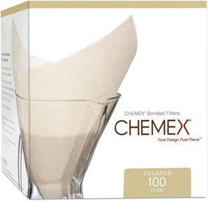 Chemex Bonded Filter - Square - 100 Ct - Exclusive Packaging