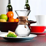 Chemex Pour-Over Glass Coffeemaker - Classic Series - 6-Cup - Exclusive Packaging