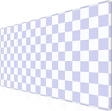 Icasso Checkered Desk Mat, Cute XXL Large Mouse Pad for Desk, Anti-Slip Big Mousepad with Stitched Edges, Keyboard Mat for Computer Desktop (Retro Checkered)