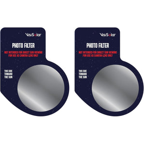 Smartphone Solar Imaging, Enhancing Photo Lens 2 Pack