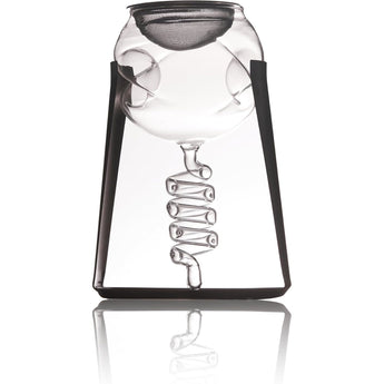 Premium Wine Aerator Pourer with Sediment Filter - Fast Decanter for Red and White Wine with Stander, Bpa-Free Glasses, No-Drip Design - Perfect Wine Purifier for Wine Lovers & Sommeliers