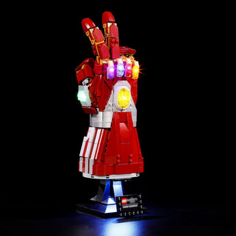 LIGHTAILING Led Light for Lego 76191 Infinity Gauntlet Building Blocks Model - NOT Included the Model Set