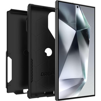 Otterbox Samsung Galaxy S24 Ultra Commuter Series Case - Black, Slim & Tough, Pocket-Friendly, with Port Protection