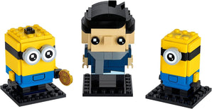 LEGO Brickheadz Minions 40420 the Rise of Gru, Stuart and Otto