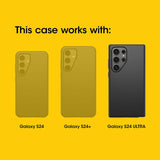 Otterbox Samsung Galaxy S24 Ultra Commuter Series Case - Black, Slim & Tough, Pocket-Friendly, with Port Protection