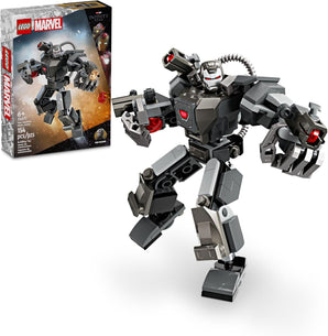 LEGO Marvel War Machine Mech Armor, Buildable Marvel Action Figure Toy for Kids with 3 Stud Shooters, Legendary Character from the MCU, Marvel Gift for Boys and Girls Aged 6 and Up, 76277