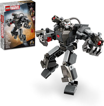 LEGO Marvel War Machine Mech Armor, Buildable Marvel Action Figure Toy for Kids with 3 Stud Shooters, Legendary Character from the MCU, Marvel Gift for Boys and Girls Aged 6 and Up, 76277