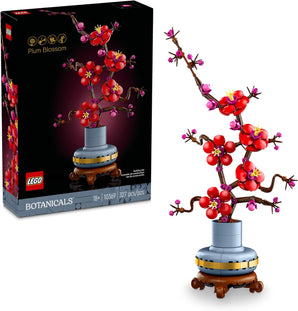 LEGO Icons Plum Blossom Building Set - Artificial Flowers for Dinner Table Centerpieces & Decoration, Adults Ages 18+ - Gift for Mom, Dad, & Significant Other - 10369