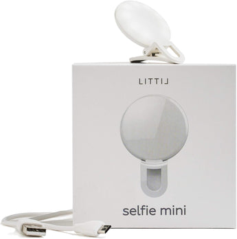 Selfie Mini - Rechargeable Selfie Ring Light for Mobile Phone or Laptop | 3 Adjustable Modes | Bright Leds Perfect for Tiktok, Influencers, Stories, Photos, Videos, & Vlogs