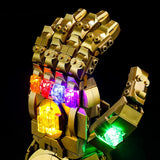 LIGHTAILING Led Light for Lego 76191 Infinity Gauntlet Building Blocks Model - NOT Included the Model Set