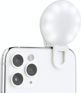 Selfie Mini - Rechargeable Selfie Ring Light for Mobile Phone or Laptop | 3 Adjustable Modes | Bright Leds Perfect for Tiktok, Influencers, Stories, Photos, Videos, & Vlogs