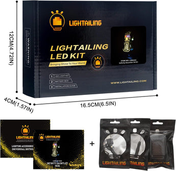 LIGHTAILING Led Light for Lego 76191 Infinity Gauntlet Building Blocks Model - NOT Included the Model Set