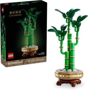 LEGO Botanicals Lucky Bamboo Building Set - Artificial Plant for Indoor Home Décor, Adults Ages 18+ - Fake Plant Decoration for Table, Desk, Office - Unique Gift for Her & Him - 10344
