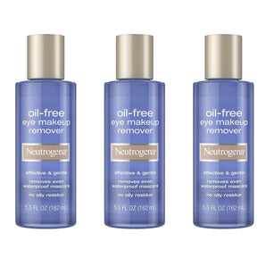 Desmaquillador Neutrogena Gentle Oil-Free para Ojos Sensibles, Remueve Maquillaje Resistente