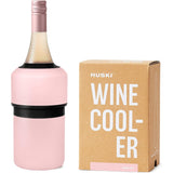 Huski Wine Chiller | Award Winning Iceless Design | Keeps Wine Cold up to 6 Hours | Wine Accessory | Next Generation Ice Bucket | Fits Some Champagne Bottles | Perfect Gift for Wine Lovers (Stainless)