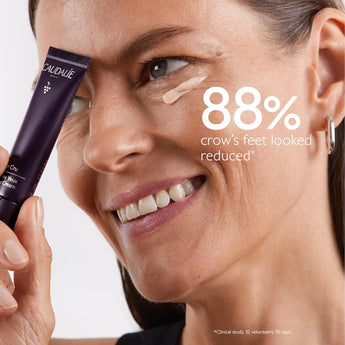 Caudalie Premier Cru Anti-Aging Eye Cream for Fine Lines and Wrinkles - 15 Ml