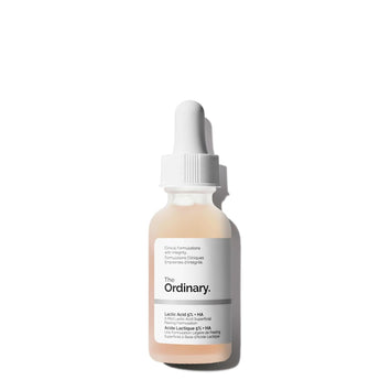The Ordinary Lactic Acid 5% + HA 2%, Gentle Exfoliating Serum for Smoother Skin