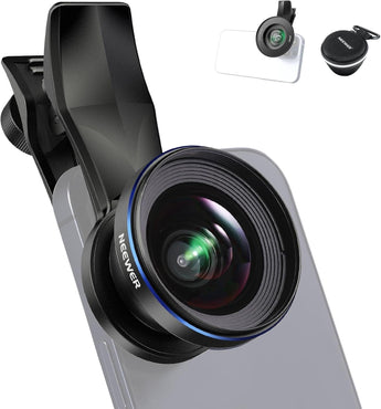 NEEWER 60Mm Telephoto Lens with 17Mm Thread Phone Lens Clip & 67Mm Filter Adapter Ring, 2X Magnification Compatible with Iphone Samsung, LS-41 PRO