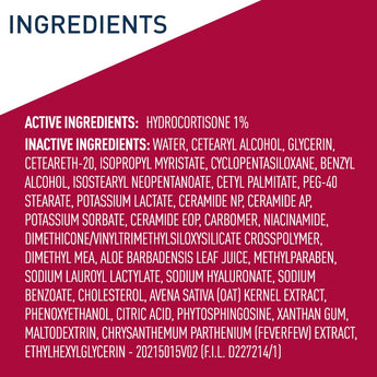 Cerave 1% Hydrocortisone Anti-Itch Cream, Fragrance-Free Relief for Eczema-Prone & Dry Skin, 1 Ounce