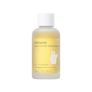 Mixsoon Soondy Centella Asiatica Essence Instant Hydrating & Soothing Essence for Irritated, Sensitive Skin for Korean Skincare for Glass Skin-Jeju Island Cica Extracts (1.69 Fl. Oz.(Pack of 1))