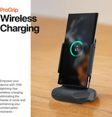 Shiftcam Progrip Starter Kit - DSLR Style Mobile Battery Grip - Wireless Shutter Button - Built in Powerbank - Qi Wireless Charging - Freestanding Dock - Tripod Mount - Android and Iphone Camera Grip