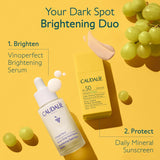 Caudalie Vinoperfect Brightening Dark Spot Serum Vitamin C Alternative - 62X More Effective than Vitamin C with Viniferine for a Visibly Brighter Even Complexion