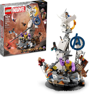 LEGO Marvel Endgame Final Battle, Juego de Construcción Coleccionable con 6 Minifiguras